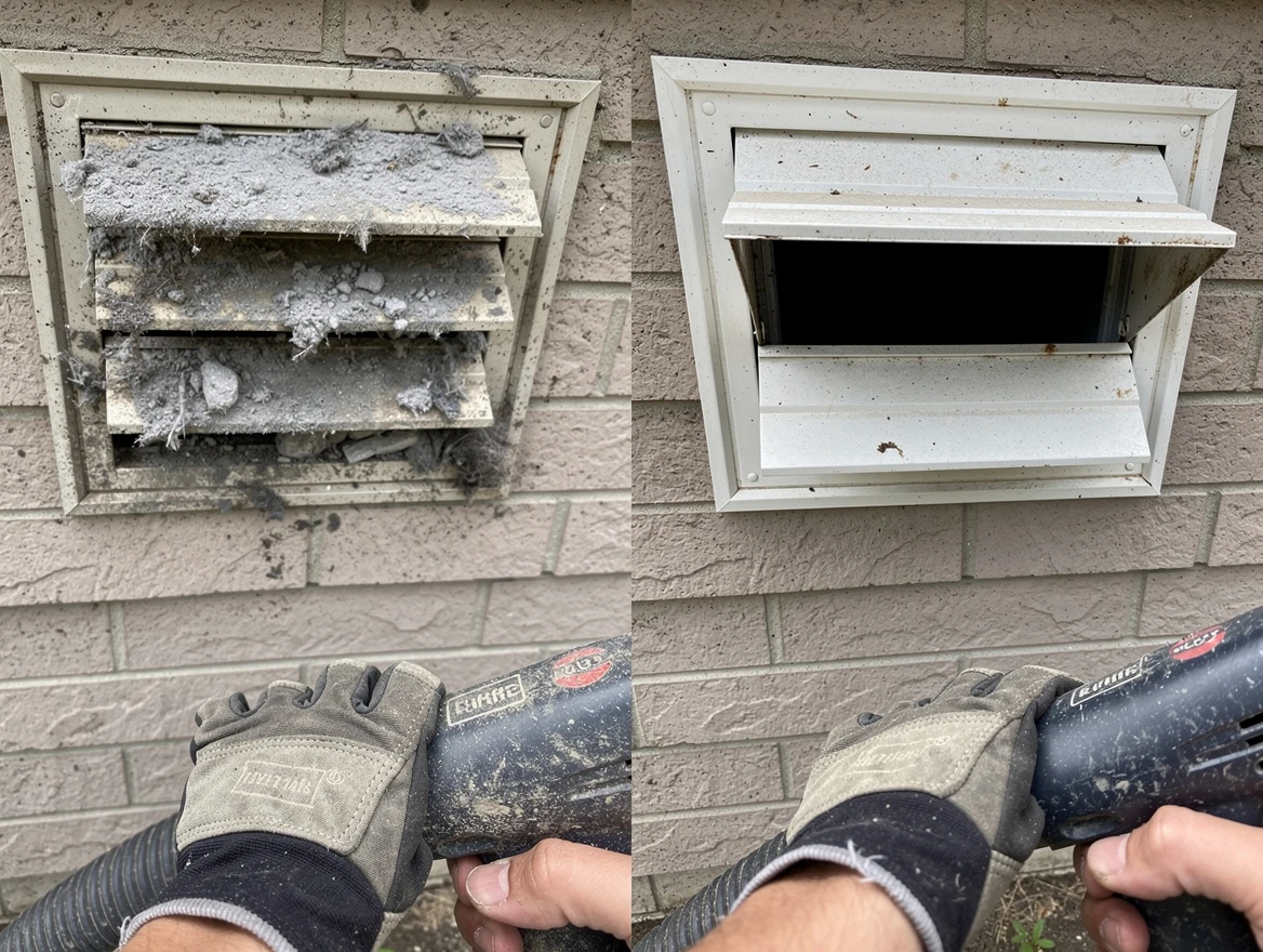Professional dryer exhaust vent cleaning by Millersville Dryer Vent Cleaning in Millersville